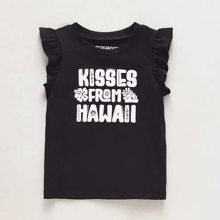 Thereabouts Little Girls Round Neck Short Sleeve T-Shirt