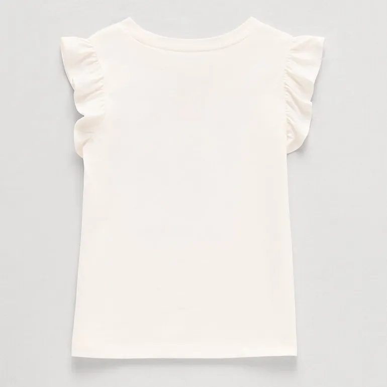 Thereabouts Little Girls Round Neck Short Sleeve T-Shirt