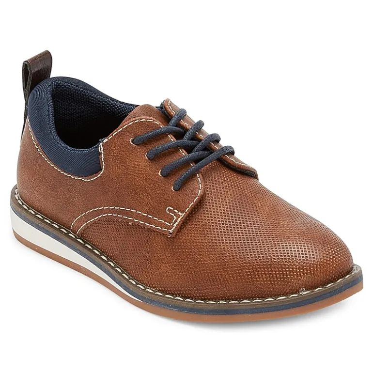 Thereabouts Mackem Little & Big Kid Boys Round Closed Toe Oxford Shoes