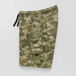 Thereabouts Pull-On Little & Big Kid Boys Adaptive Adjustable Waist Adjustable Features Easy-on + Easy-off Cargo Short