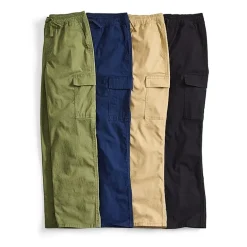 Thereabouts Pull-On Little & Big Kid Boys Drawstring Waist Straight Cargo Pant