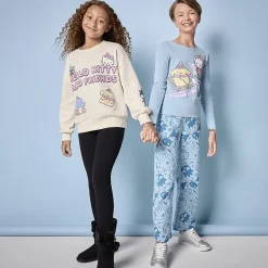 Thereabouts Solid Little & Big Kid Girls Knit Full Length Leggings