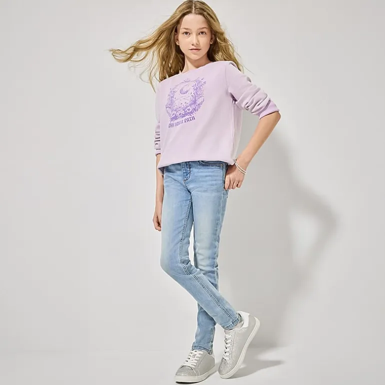 Thereabouts Superflex Little & Big Kid Girls Adjustable Waist Stretch Fabric Skinny Fit Denim Jean