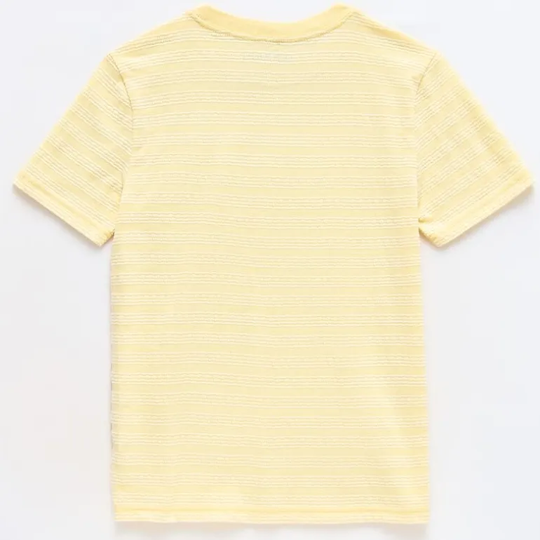 Thereabouts Textured Little & Big Kid Boys Crew Neck Short Sleeve T-Shirt