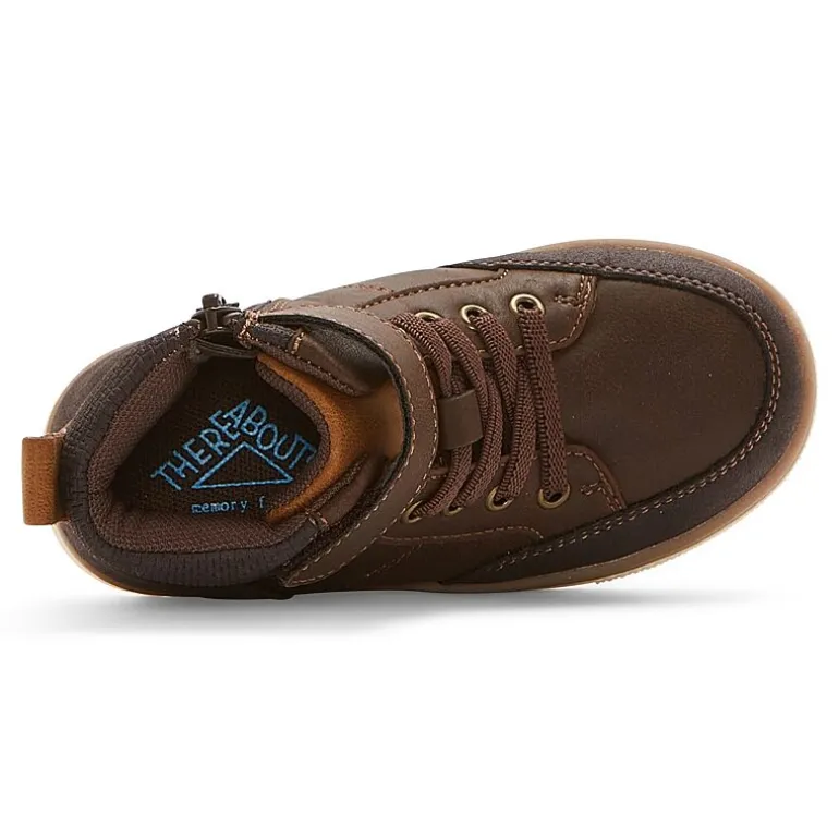 Thereabouts Toddler Boys Lil Asher Flat Heel Lace Up Boots