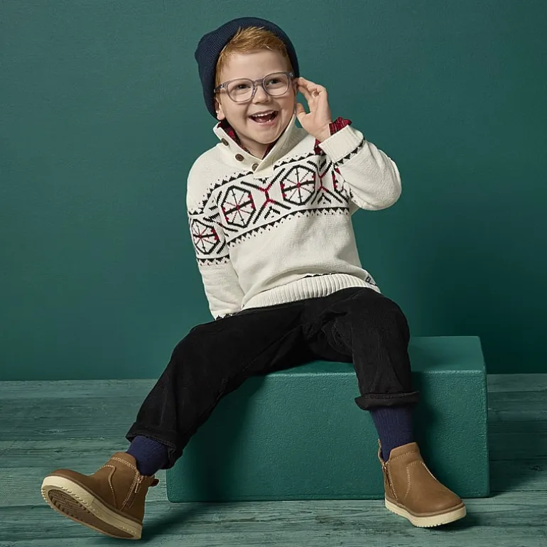 Thereabouts Toddler Boys Lil Jack Flat Heel Chelsea Boots
