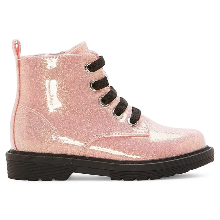 Thereabouts Toddler Girls Lil Reese Flat Heel Combat Boots