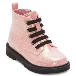 Thereabouts Toddler Girls Lil Reese Flat Heel Combat Boots