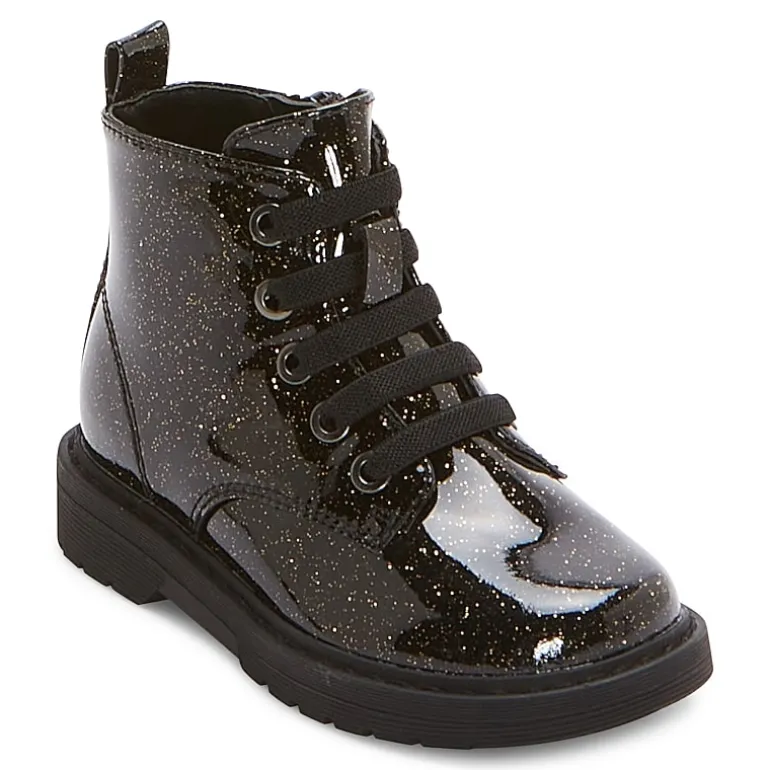 Thereabouts Toddler Girls Lil Reese Flat Heel Combat Boots