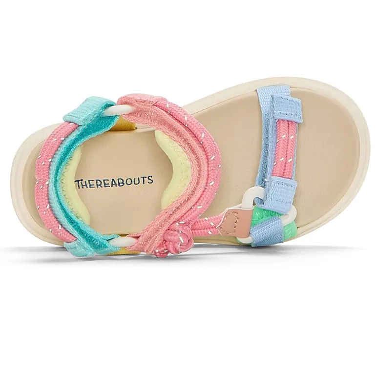 Thereabouts Toddler Girls Lil Emerson Strap Sandals