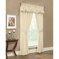 THERMALOGIC™ Prescott Thermalogic 5pc Rod Pocket Energy Saving Light-Filtering Set of 2 Curtain Panel
