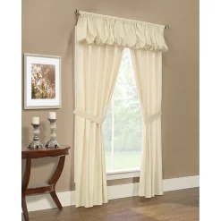 THERMALOGIC™ Prescott Thermalogic 5pc Rod Pocket Energy Saving Light-Filtering Set of 2 Curtain Panel