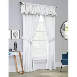 THERMALOGIC™ Prescott Thermalogic 5pc Rod Pocket Energy Saving Light-Filtering Set of 2 Curtain Panel