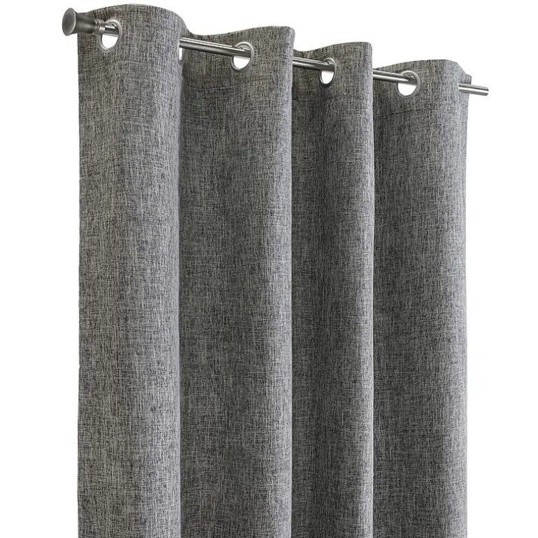 Thermaplus Duo Vice Versa Grommet Top 100% Blackout Single Curtain Panel