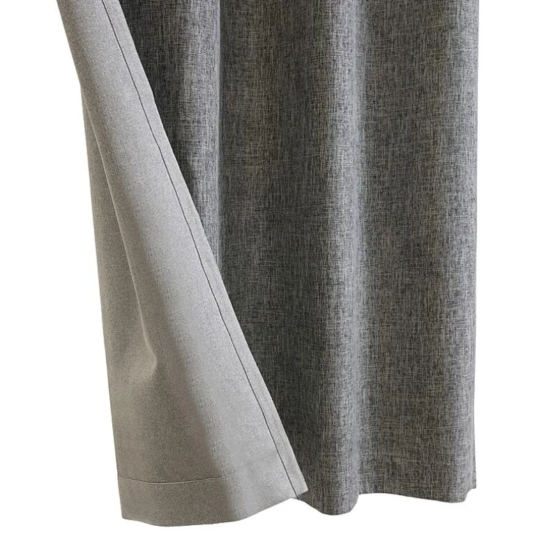 Thermaplus Duo Vice Versa Grommet Top 100% Blackout Single Curtain Panel