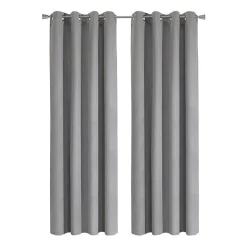 Thermaplus Duo Vice Versa Grommet Top 100% Blackout Single Curtain Panel