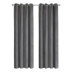 Thermaplus Duo Vice Versa Grommet Top 100% Blackout Single Curtain Panel