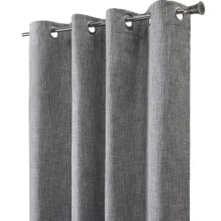 Thermaplus Duo Vice Versa Grommet Top 100% Blackout Single Curtain Panel