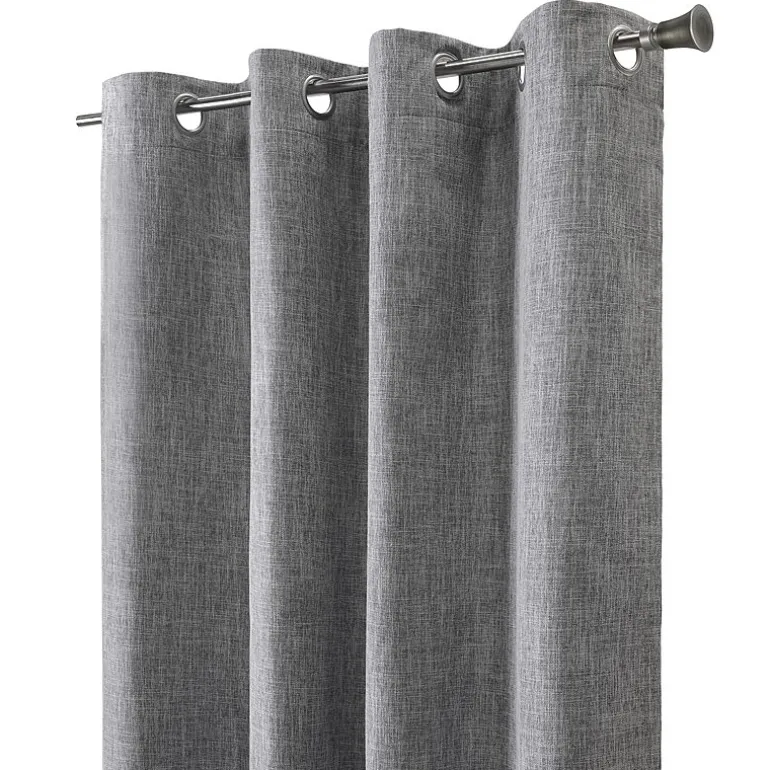 Thermaplus Duo Vice Versa Grommet Top 100% Blackout Single Curtain Panel