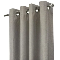 Thermaplus Edison Grommet Top Energy Saving 100% Blackout Single Curtain Panel