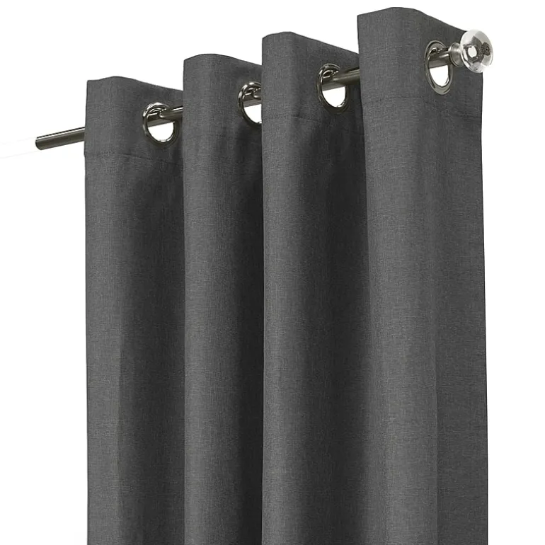 Thermaplus Edison Grommet Top Energy Saving 100% Blackout Single Curtain Panel