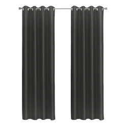 Thermaplus Glacier Grommet Top 100% Blackout Single Curtain Panel