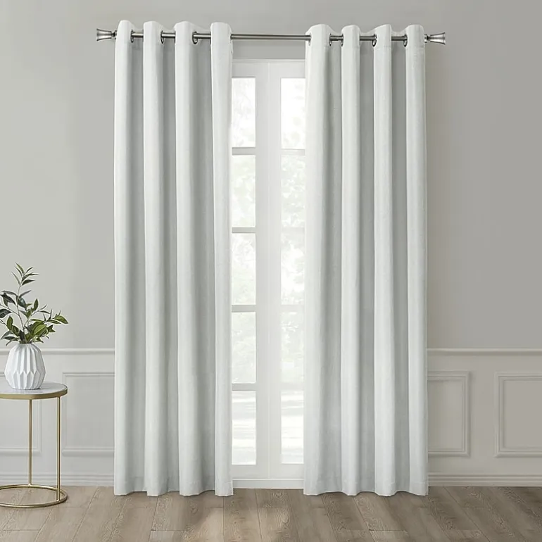 Thermaplus Marissa Grommet Top Energy Saving 100% Blackout Single Curtain Panel