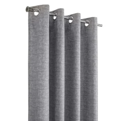 Thermaplus Mason Grommet Top 100% Blackout Single Curtain Panel