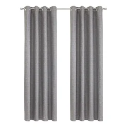 Thermaplus Mason Grommet Top 100% Blackout Single Curtain Panel