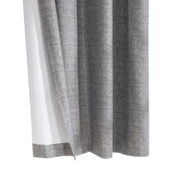 Thermaplus Mason Grommet Top 100% Blackout Single Curtain Panel