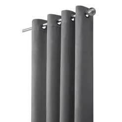 Thermaplus Navar Grommet Top Energy Saving 100% Blackout Single Curtain Panel