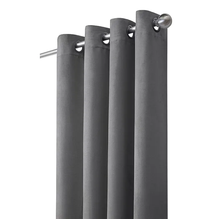 Thermaplus Navar Grommet Top Energy Saving 100% Blackout Single Curtain Panel