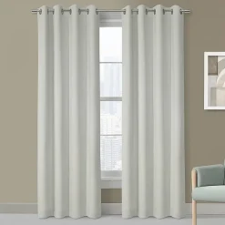 Thermaplus Navar Grommet Top Energy Saving 100% Blackout Single Curtain Panel