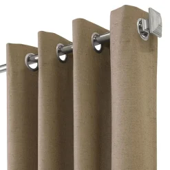 Thermaplus Ventura Grommet Top Energy Saving 100% Blackout Set of 2 Curtain Panel