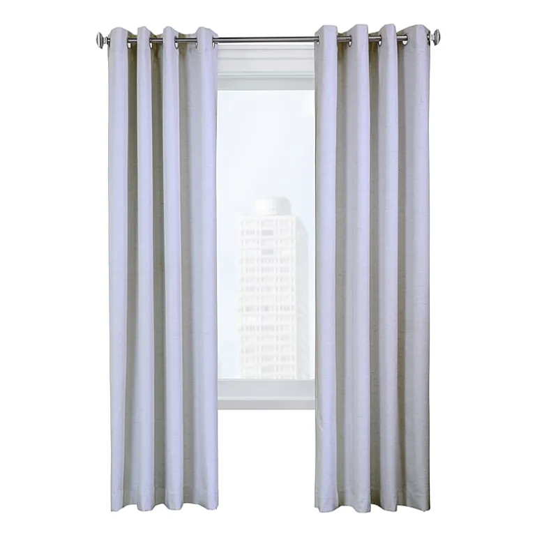 Thermaplus Ventura Grommet Top Energy Saving 100% Blackout Set of 2 Curtain Panel