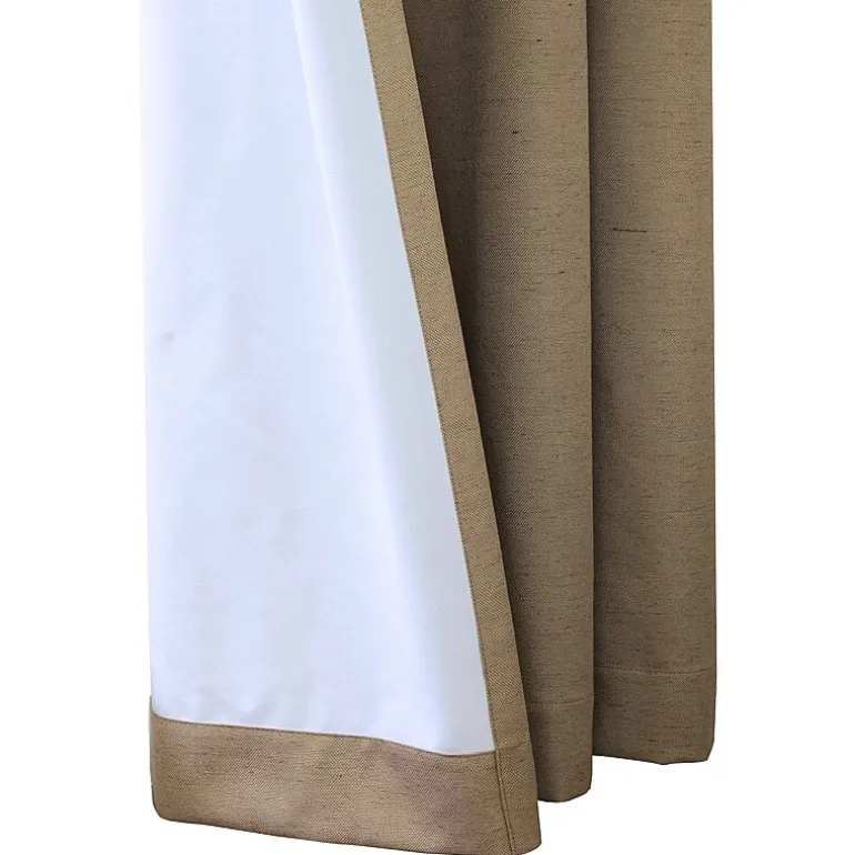 Thermaplus Ventura Grommet Top Energy Saving 100% Blackout Set of 2 Curtain Panel