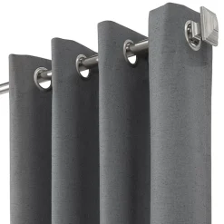 Thermaplus Ventura Grommet Top Energy Saving 100% Blackout Set of 2 Curtain Panel
