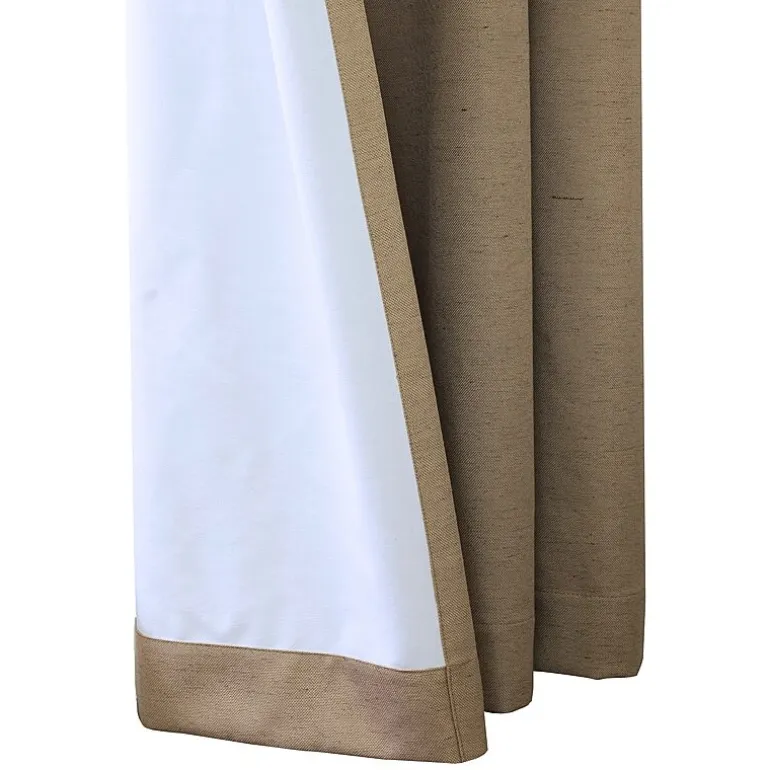 Thermaplus Ventura Tab Top Energy Saving 100% Blackout Set of 2 Curtain Panel