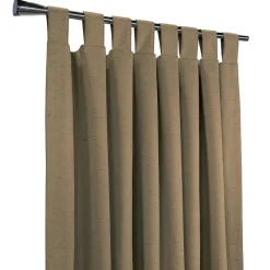Thermaplus Ventura Tab Top Energy Saving 100% Blackout Set of 2 Curtain Panel