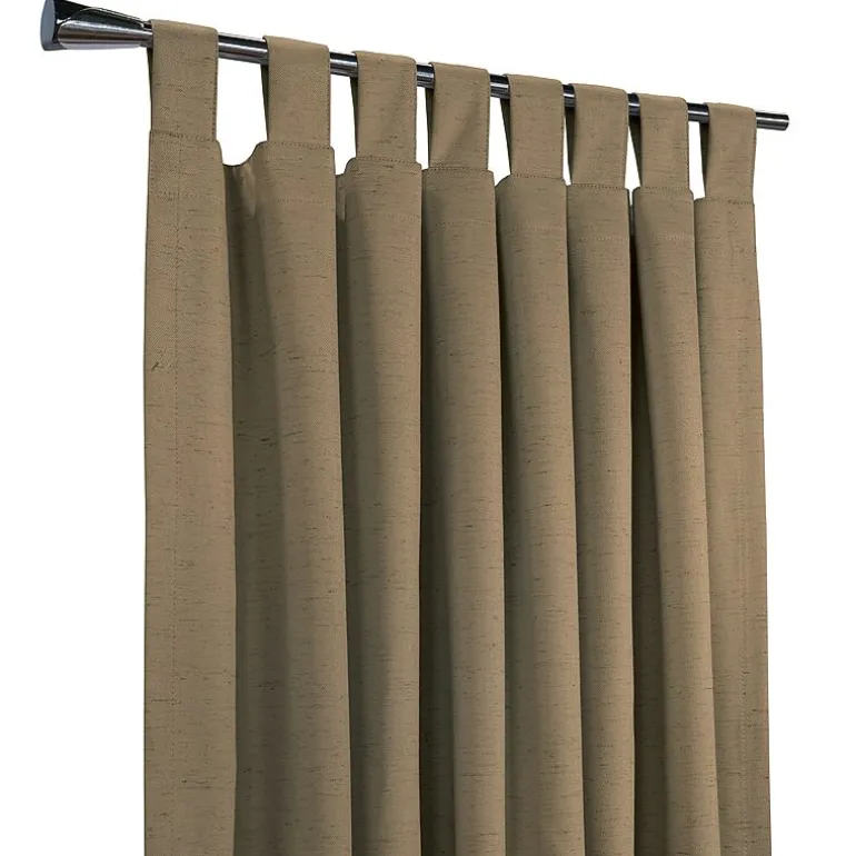 Thermaplus Ventura Tab Top Energy Saving 100% Blackout Set of 2 Curtain Panel