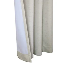 Thermaplus Ventura Tab Top Energy Saving 100% Blackout Set of 2 Curtain Panel