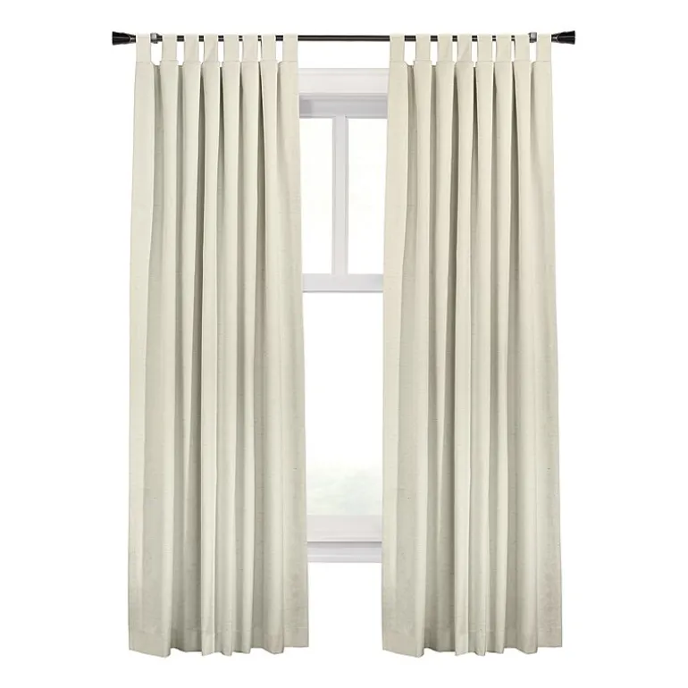 Thermaplus Ventura Tab Top Energy Saving 100% Blackout Set of 2 Curtain Panel