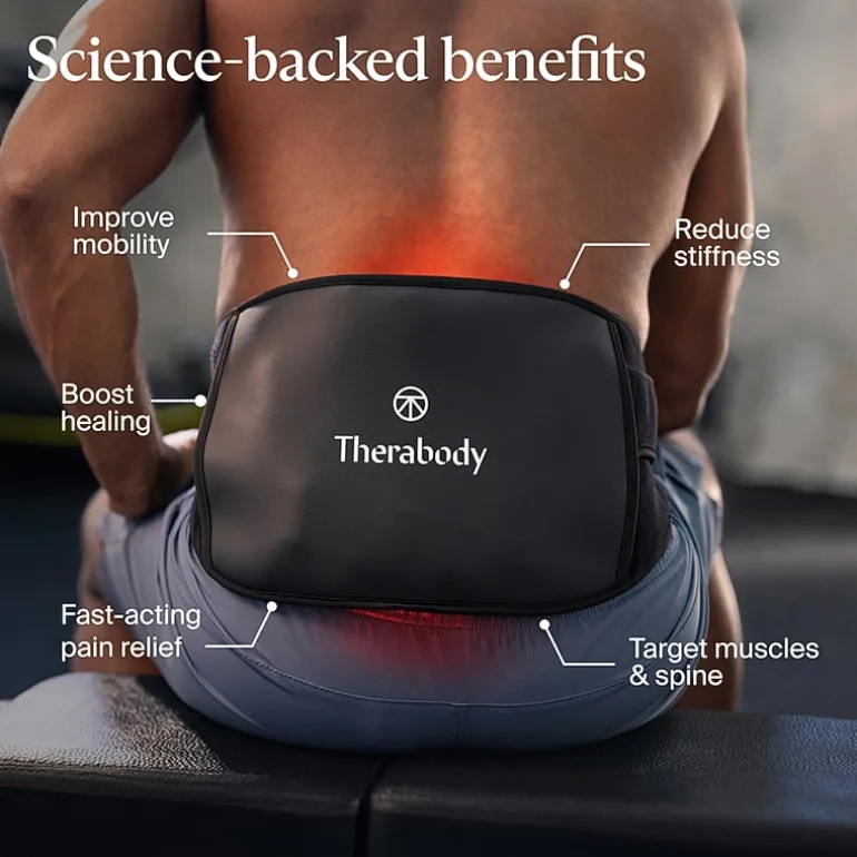 ThermBack Heat Vibration & LED Wrap for Back Pain