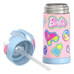 Thermos Barbie Stainless Steel 12oz. Funtainer Water Bottle