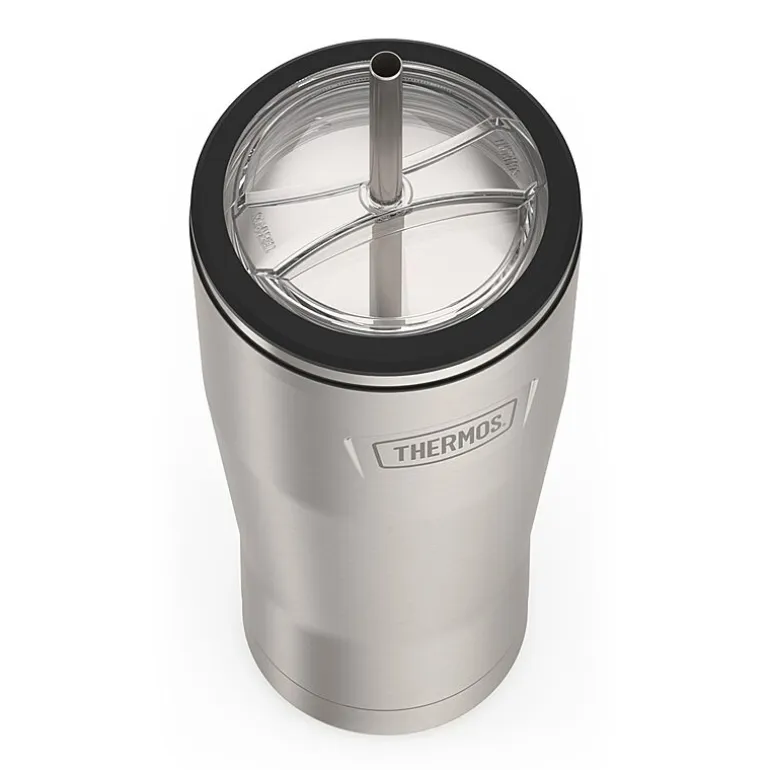 Thermos Stainless Steel 24oz. Cold Tumbler with Straw