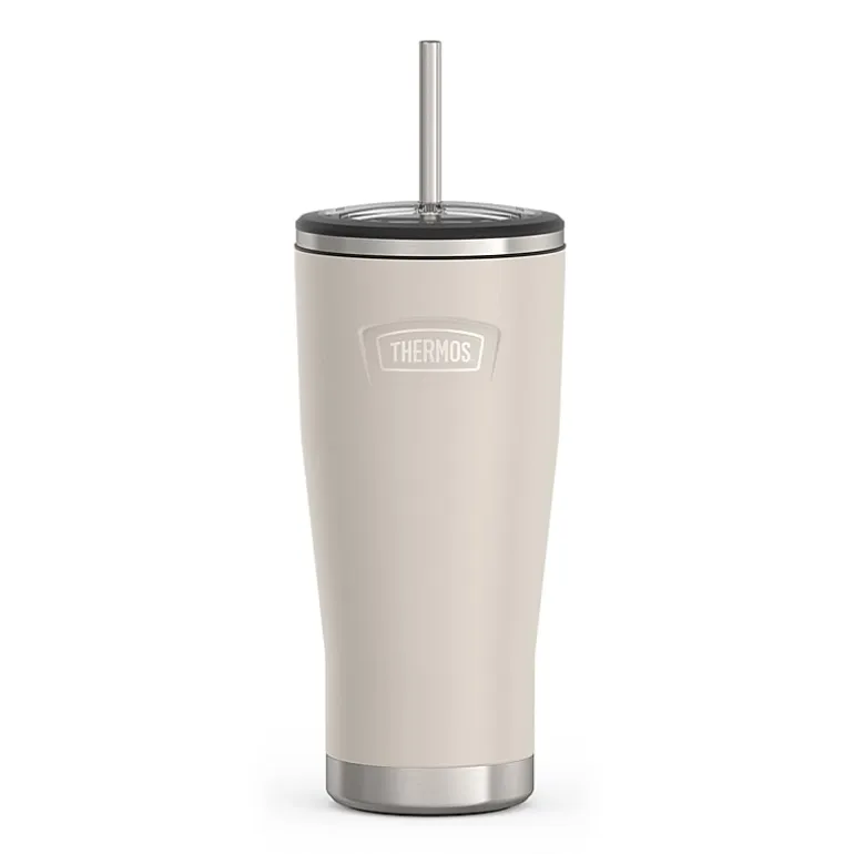 Thermos Stainless Steel 24oz. Cold Tumbler with Straw