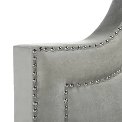 Theron Velvet Upholstered Bed