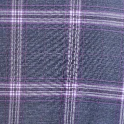 The Savile Row Co Mens Plaid Modern Fit Sport Coat