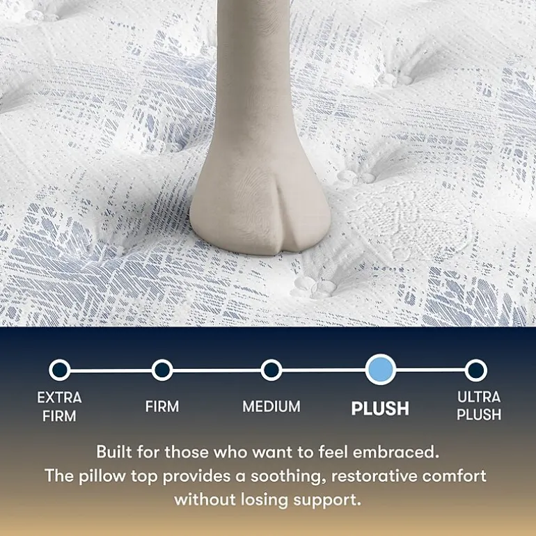 The Serta Perfect Sleeper Autumndale 15" Plush Pillow Top - Mattress + Box Spring