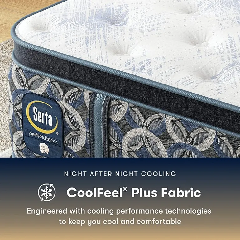 The Serta Perfect Sleeper Autumndale 15" Plush Pillow Top - Mattress + Box Spring